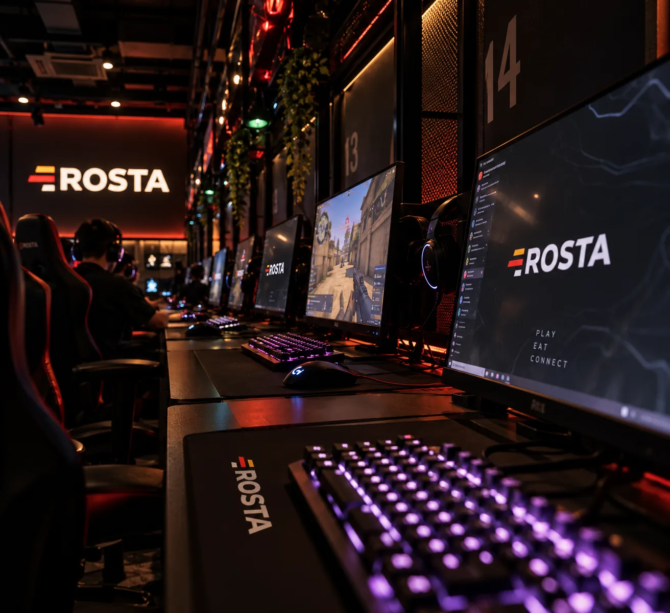 Компьютерный клуб — обложка отраслевого решения ROSTA