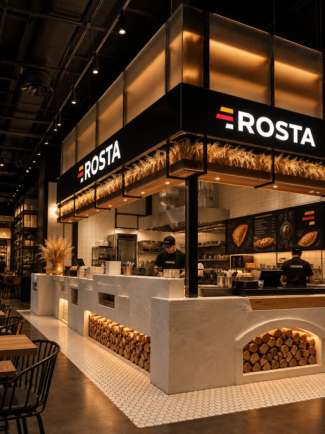 Фудкорт — обложка отраслевого решения ROSTA