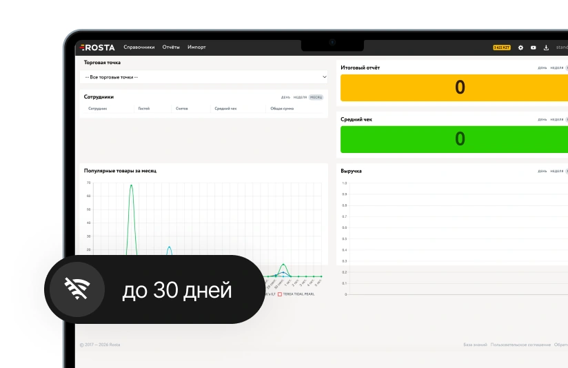 Пример интерфейса ROSTA