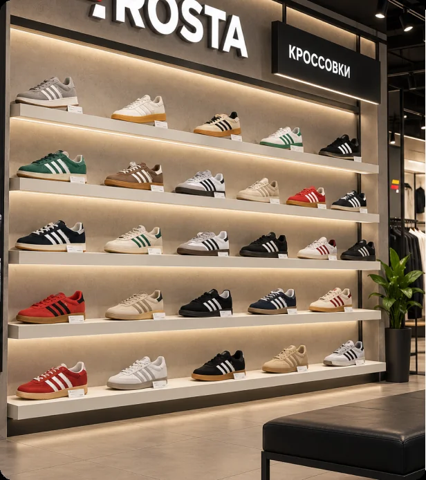 Обувь — иллюстрация решения ROSTA