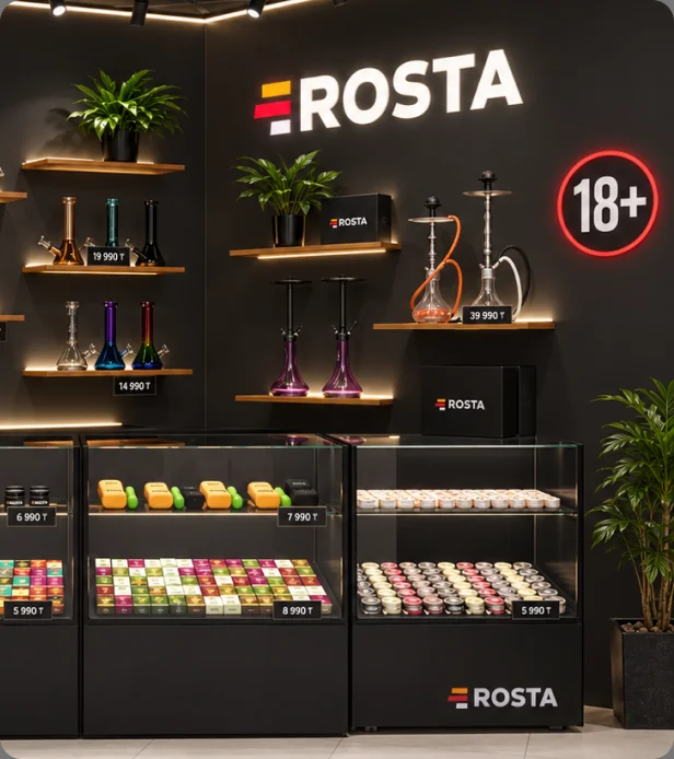 Табачный магазин — иллюстрация решения ROSTA